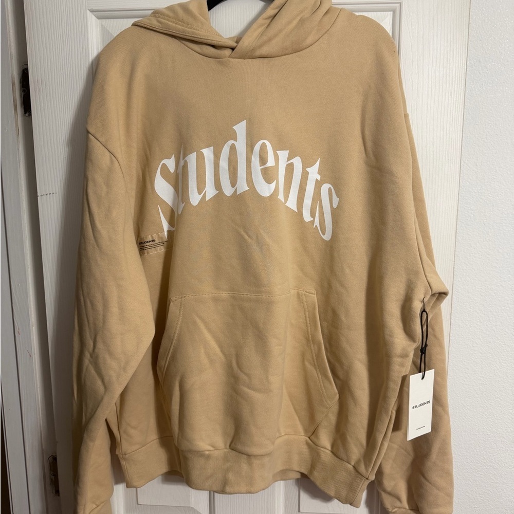 Students NWT in Session Pullover Hoodie in Tan Men’s 2XL Golf Student
